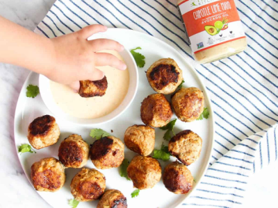 recipe: turkey taco&nbsp;meatballs